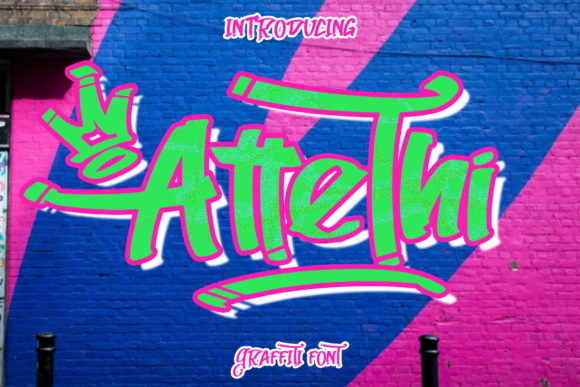 Attethi: A Bold Display Font for Digital Marketing