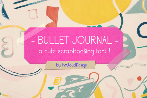 Bullet Journal Font for Creative Marketing