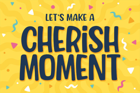 Cherish Moment Font for Creative Marketing
