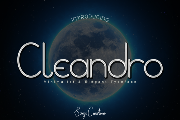 Cleandro: A Friendly Font for Business Branding
