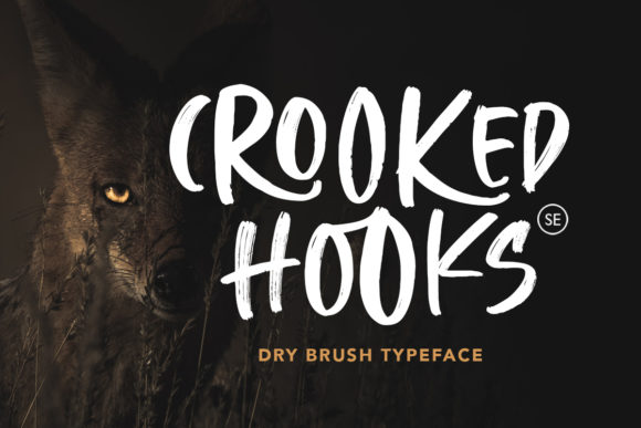 Crooked Hooks: A Bold Display Font