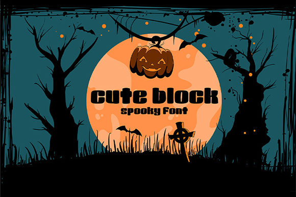 Cute Block Font for Business Branding