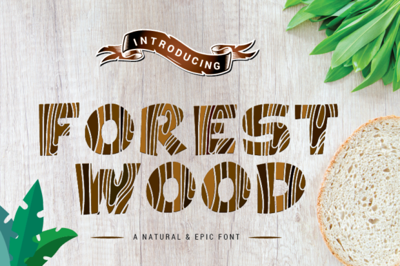 Forest Wood: A Font for Elegant Design