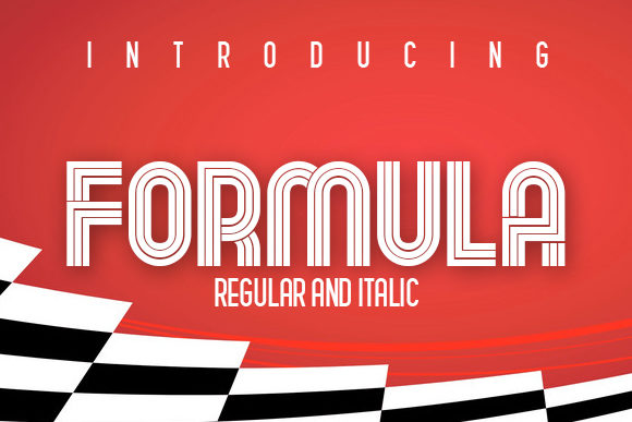 Formula: A Bold Display Font