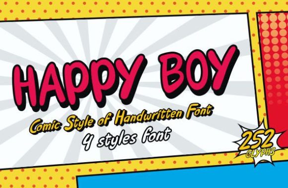Happy Boy Font Review
