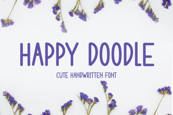 Happy Doodle: A Joyful Display Font