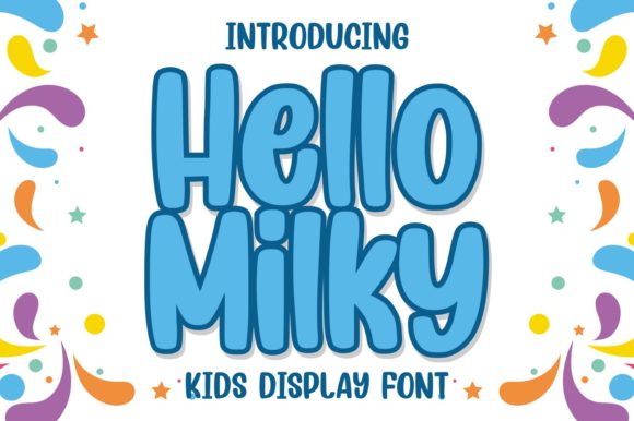 Hello Milky Font for Business