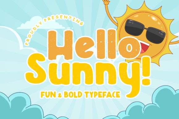 Hello Sunny: A Bold Display Font