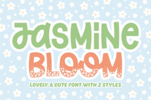 Jasmine Bloom: A Bold Font for Impactful Campaigns