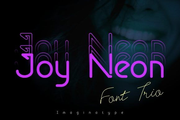 Joy Neon: A Bold Display Font