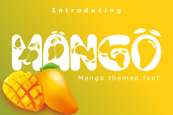 Mango: A Bold Display Font