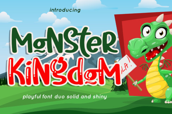 Monster Kingdom: A Playful Font for Creative Projects