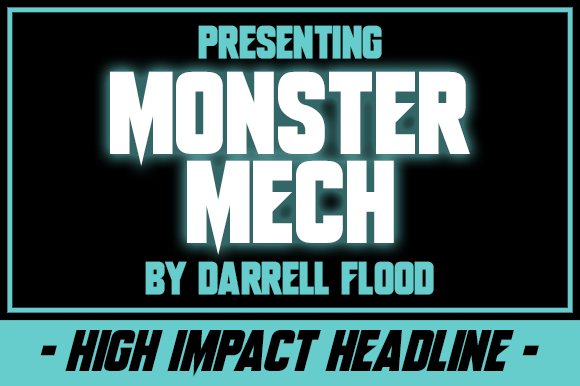 Monster Mech: A Bold Font for Business