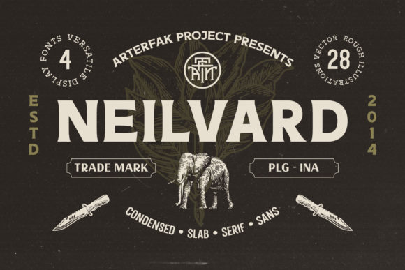 Neilvard: A Clean Display Font for Web Design