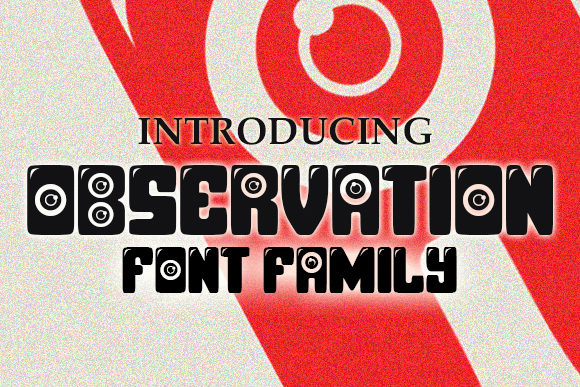 Observation: A Cheerful Font for Editorial Design