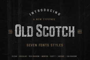 Old Scotch Font for Creative Makers