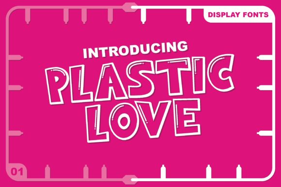 Plastic Love: A Cheerful Font for Your Brand