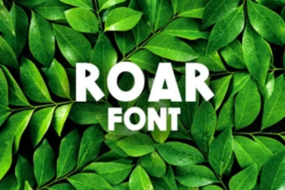 Roar: A Bold Font for Business