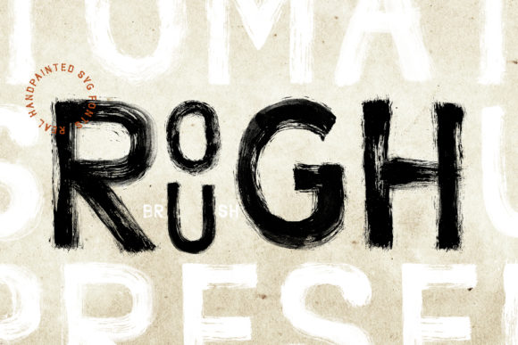 Rough: A Bold Display Font