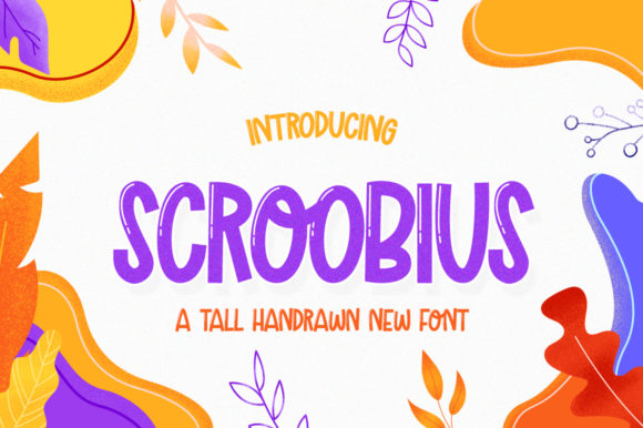 Scroobius: A Playful Display Font