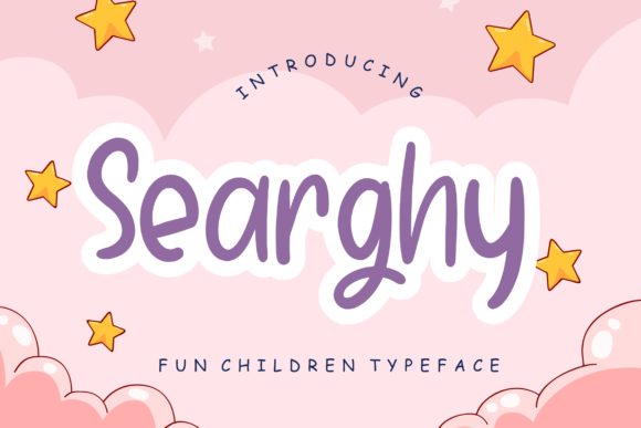 Searghy: A Sweet Display Font