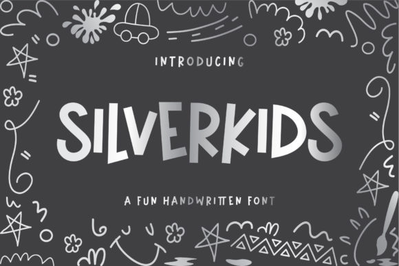 Silverkids: A Sweet Display Font