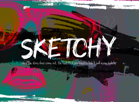 Sketchy: A Friendly Display Font