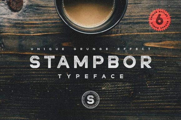 Stampbor: A Versatile Display Font