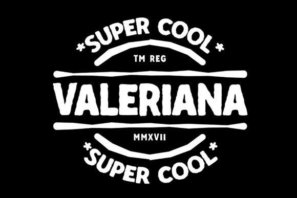 Valeriana: A Bold Display Font for Web Design